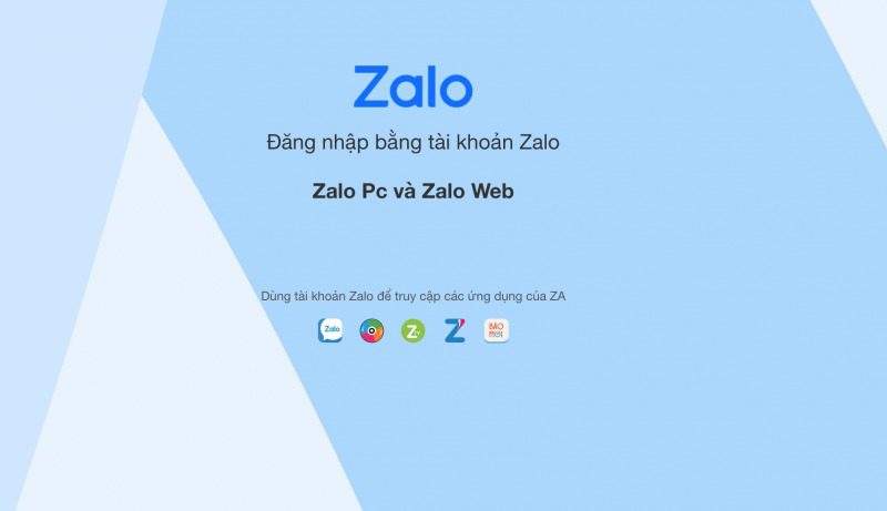 đăng nhập Zalo trên máy tính bằng mã QR 1