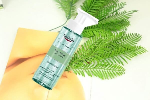 Gel rửa mặt trị mụn Eucerin Pro Acne Cleansing ưu điểm