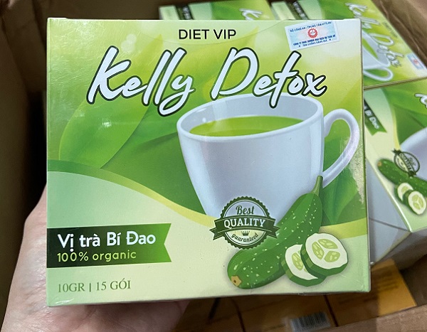 Trà bí đao giảm cân Kelly ưu điểmDetox 