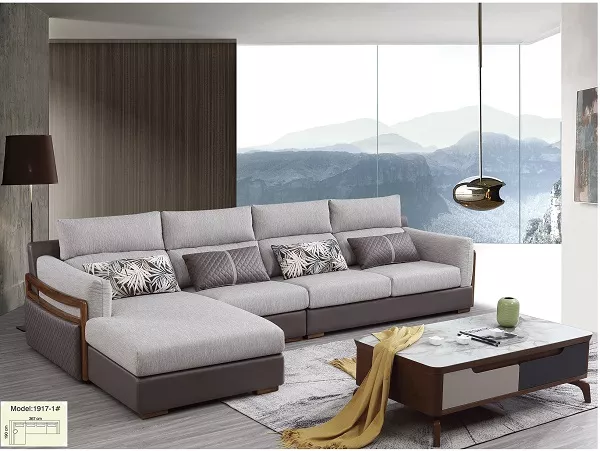 Sofa Nỉ Nhập Khẩu Màu Xám Tro