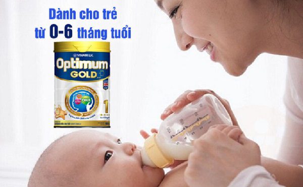 Sữa Optimum Gold 1 Cho Bé Cách Dùng
