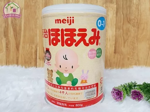 Sữa cho trẻ sơ sinh Meiji số 0