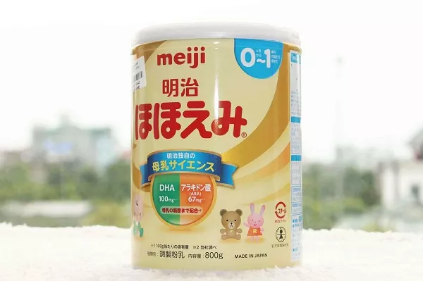 Sữa nào tốt cho trẻ sơ sinh Meiji