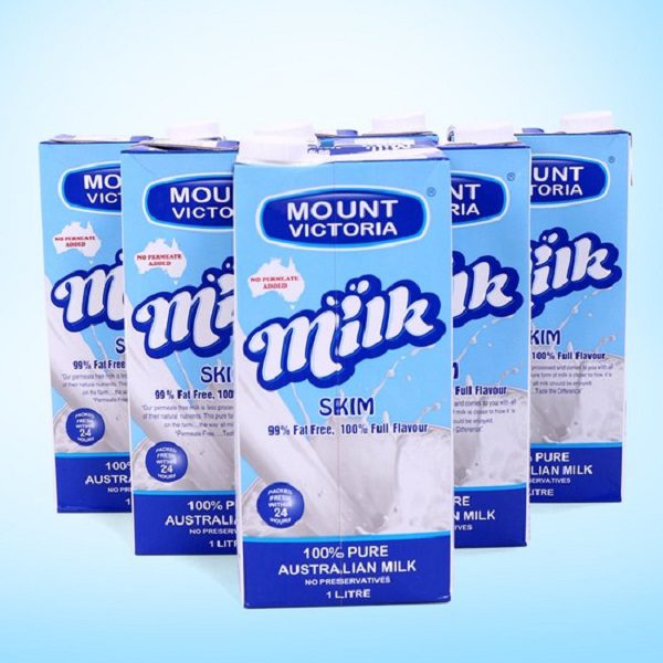 Sữa Tươi Tách Béo Mount Victoria Milk Skim Giá Bán