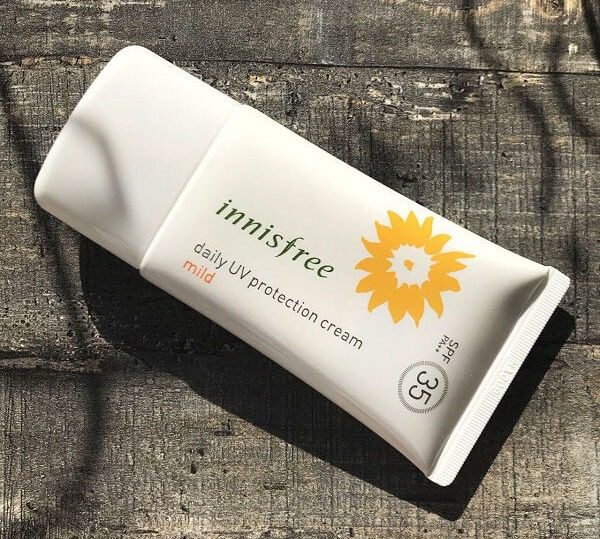 Đánh giá Kem chống nắng cho da khô Innisfree Daily UV Protection Cream Mild