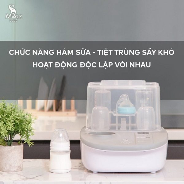 Review Máy Dùng Để Hâm Sữa Moaz Bee Mb005