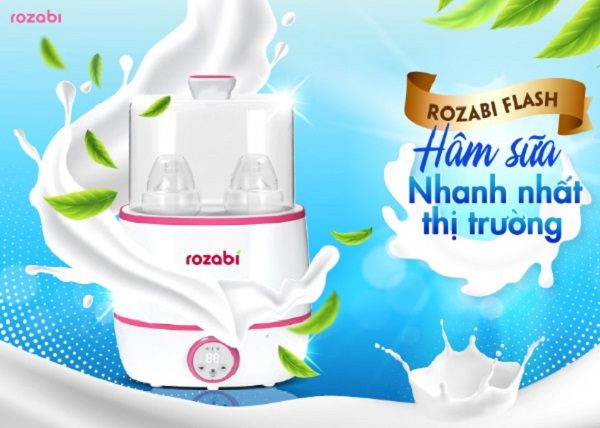 Rozabi Tiệt Trùng Hâm Sữa Siêu Tốc