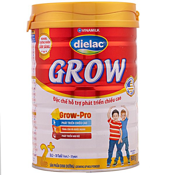 Sữa Dielac Grow tăng chiều cao cho bé