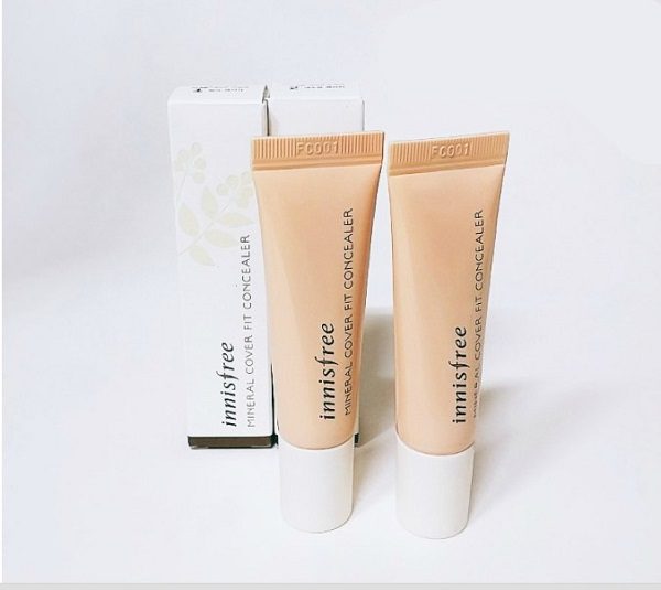 Kem Nền Che Khuyết Điểm Innisfree Mineral Cover Fit Concealer 