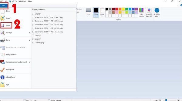 Bước 3: Cách Chụp Màn Hình Của Máy Tính, Laptop Windows Xp, 7, 8