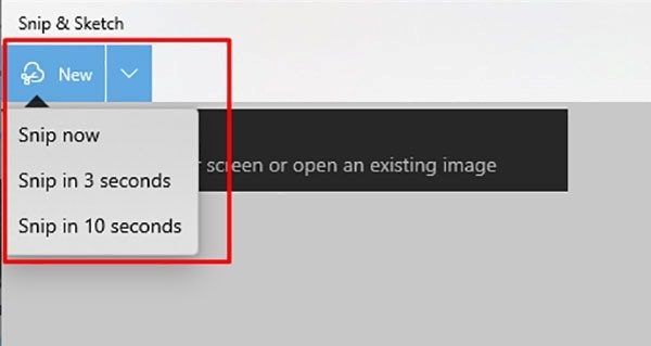 Bước 3: Chụp Màn Hình Máy Tính Windows 10 Bằng Snip Sketch