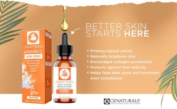 Serum Vitamin C Oz Naturals Ưu Điểm